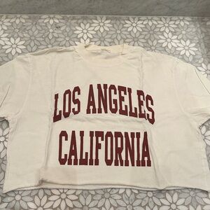 Brandy Melville Cream Tee